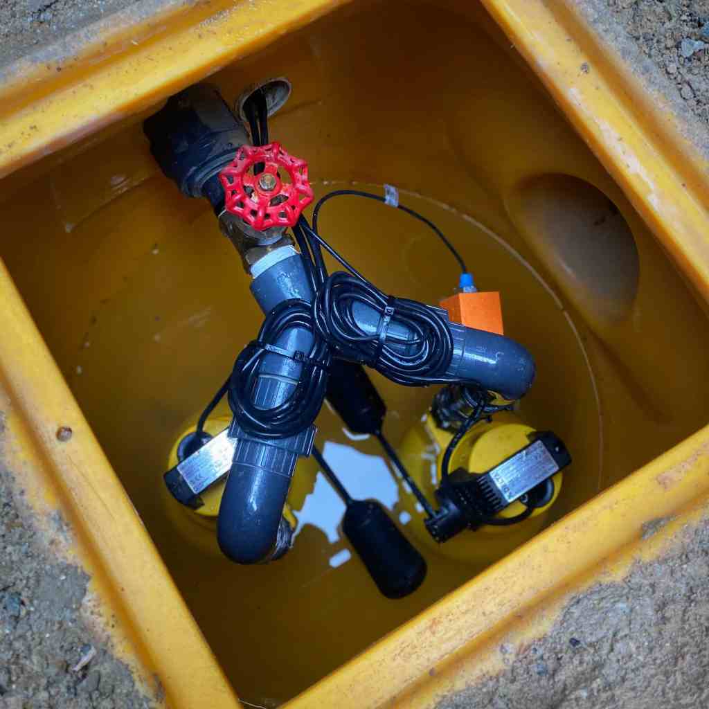 Derby basement pump servicing